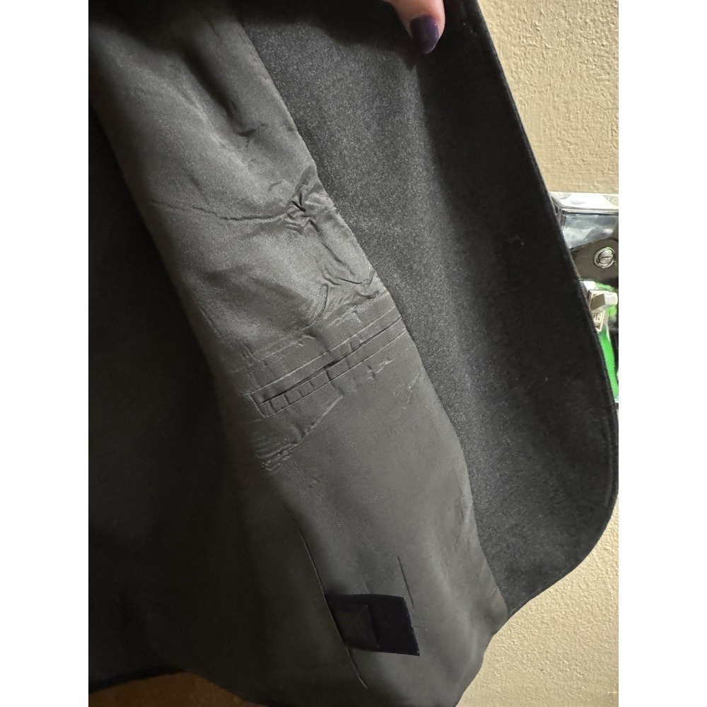 Brooks Brothers Women's Milano Fit Blazer Jacket Size 10 Charcoal Gray Button - Picture 10 of 13
